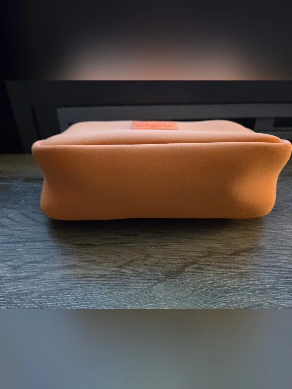 Sideline Bags Orange Cosmetic Pouch